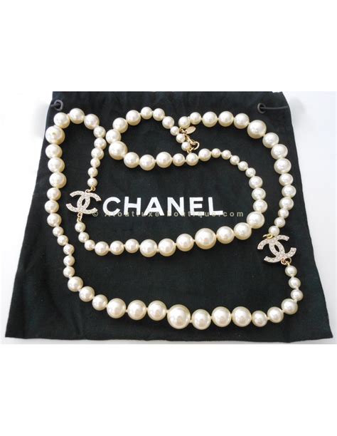 collier sautoir chanel prix|Chanel collier sale.